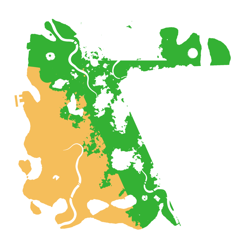 Biome Rust Map: Procedural Map, Size: 4250, Seed: 1978715219