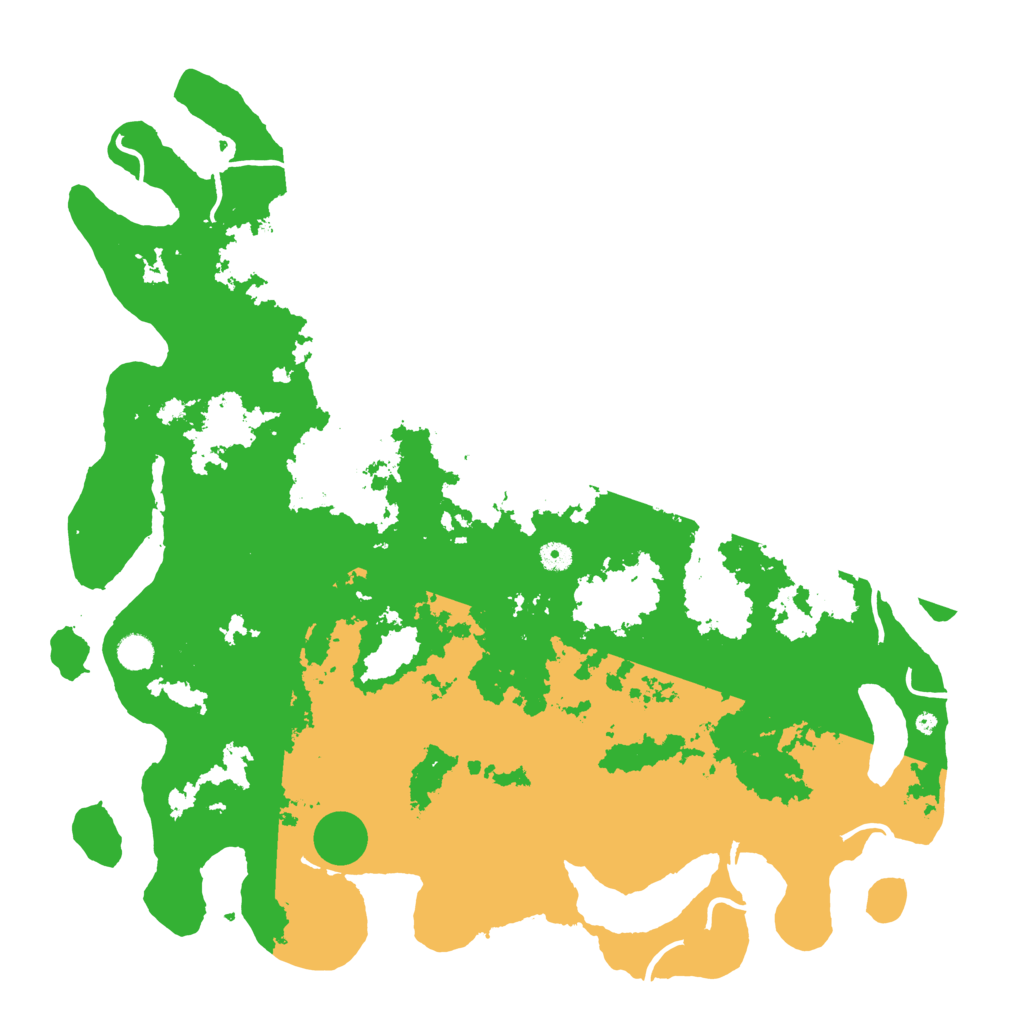 Biome Rust Map: Procedural Map, Size: 5000, Seed: 522431436