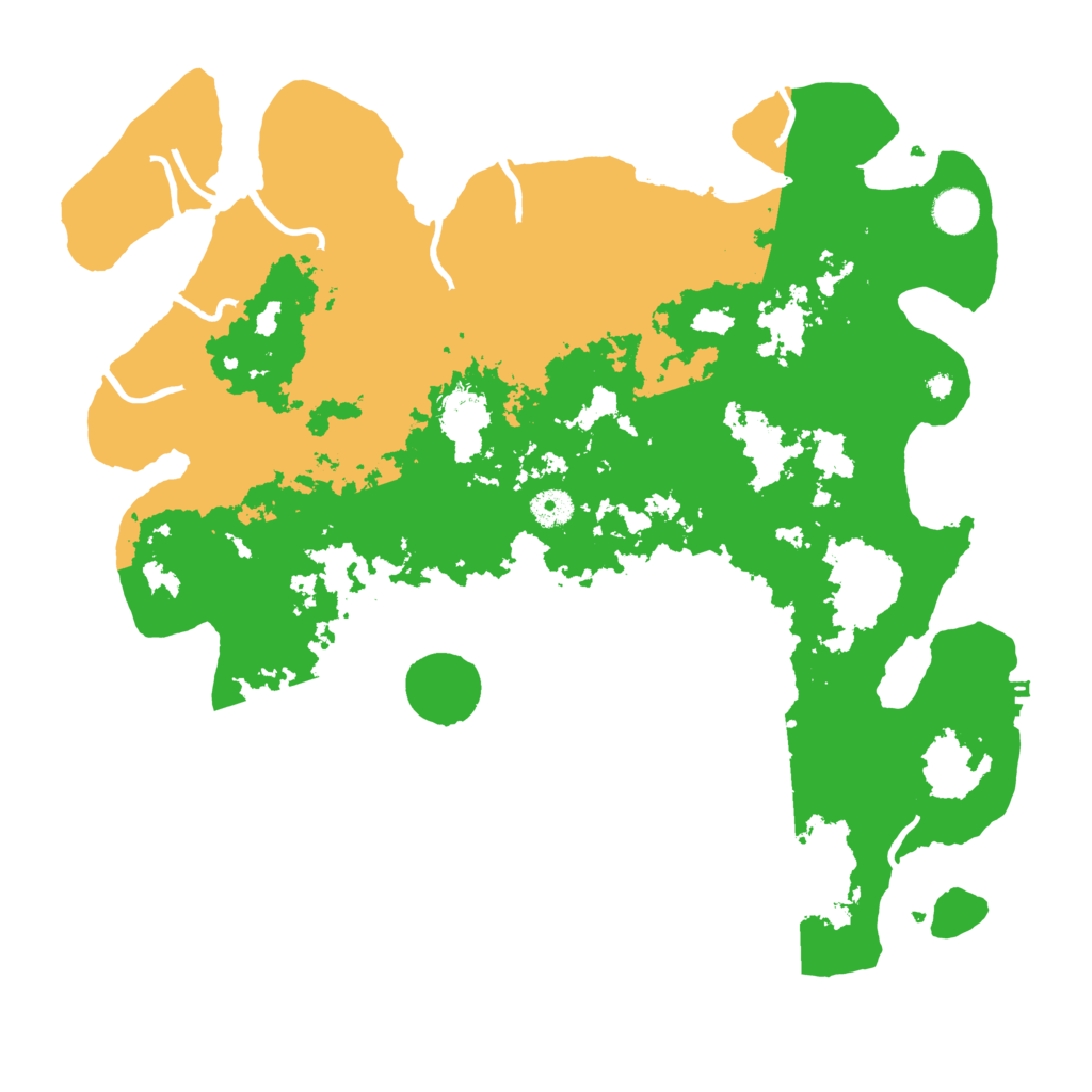 Biome Rust Map: Procedural Map, Size: 4098, Seed: 2029