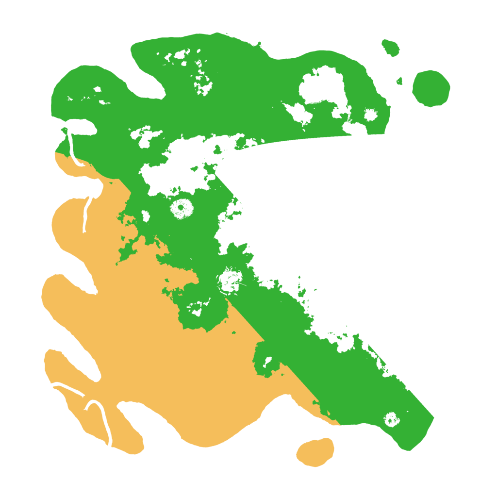 Biome Rust Map: Procedural Map, Size: 3500, Seed: 42788701