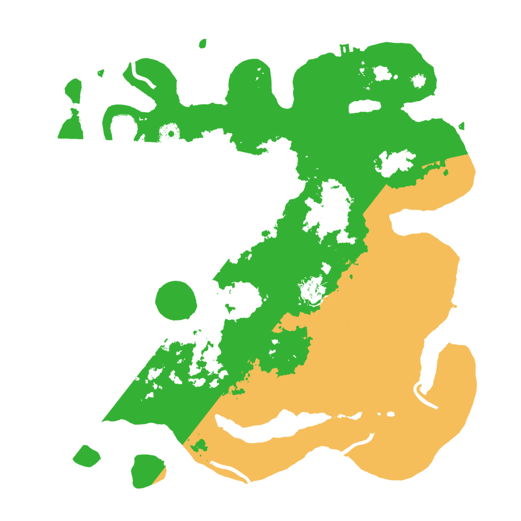 Biome Rust Map: Procedural Map, Size: 3500, Seed: 1322749739