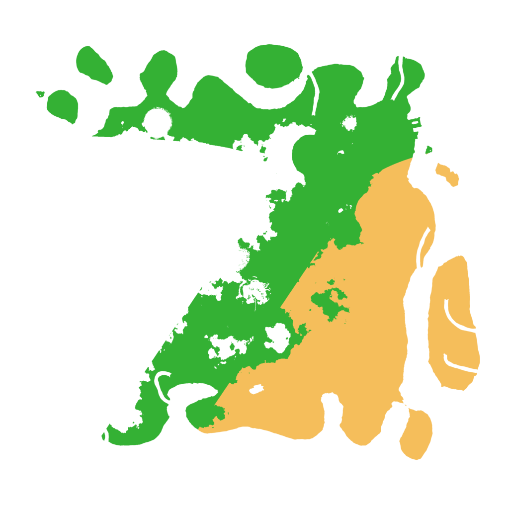 Biome Rust Map: Procedural Map, Size: 3250, Seed: 9068