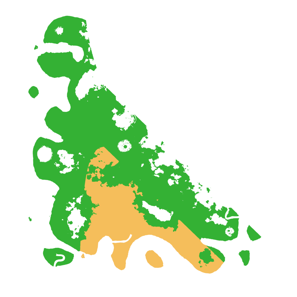 Biome Rust Map: Procedural Map, Size: 3500, Seed: 779373300