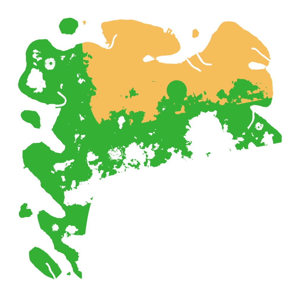 Biome Rust Map: Procedural Map, Size: 4000, Seed: 5577234