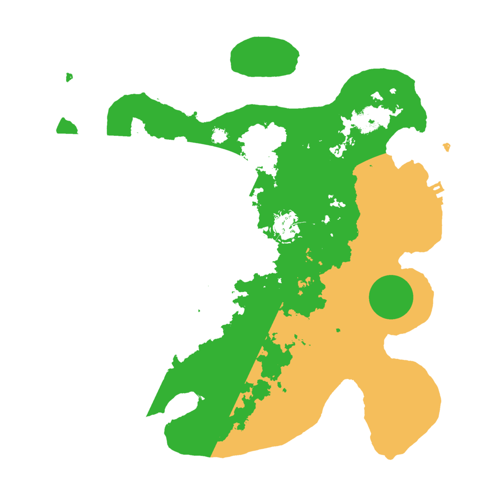 Biome Rust Map: Procedural Map, Size: 3000, Seed: 5250