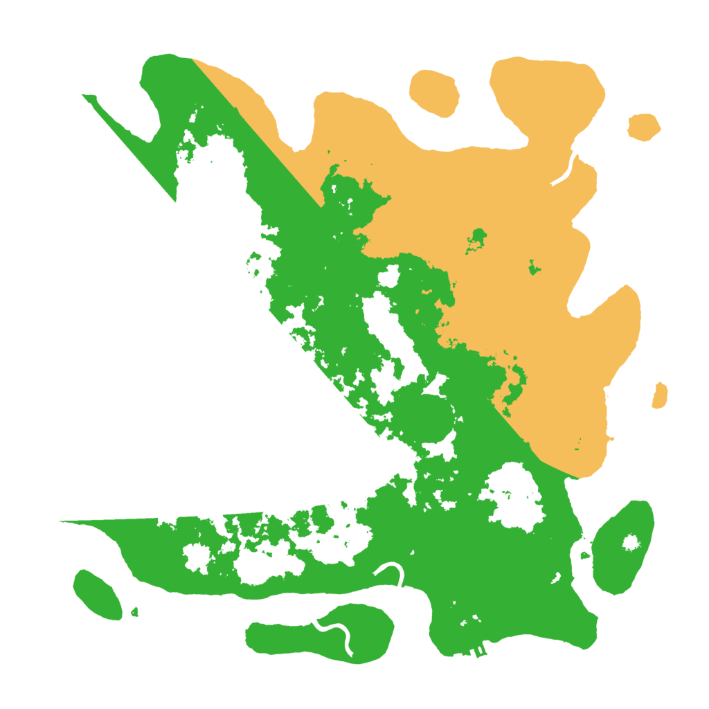Biome Rust Map: Procedural Map, Size: 4000, Seed: 1704307833