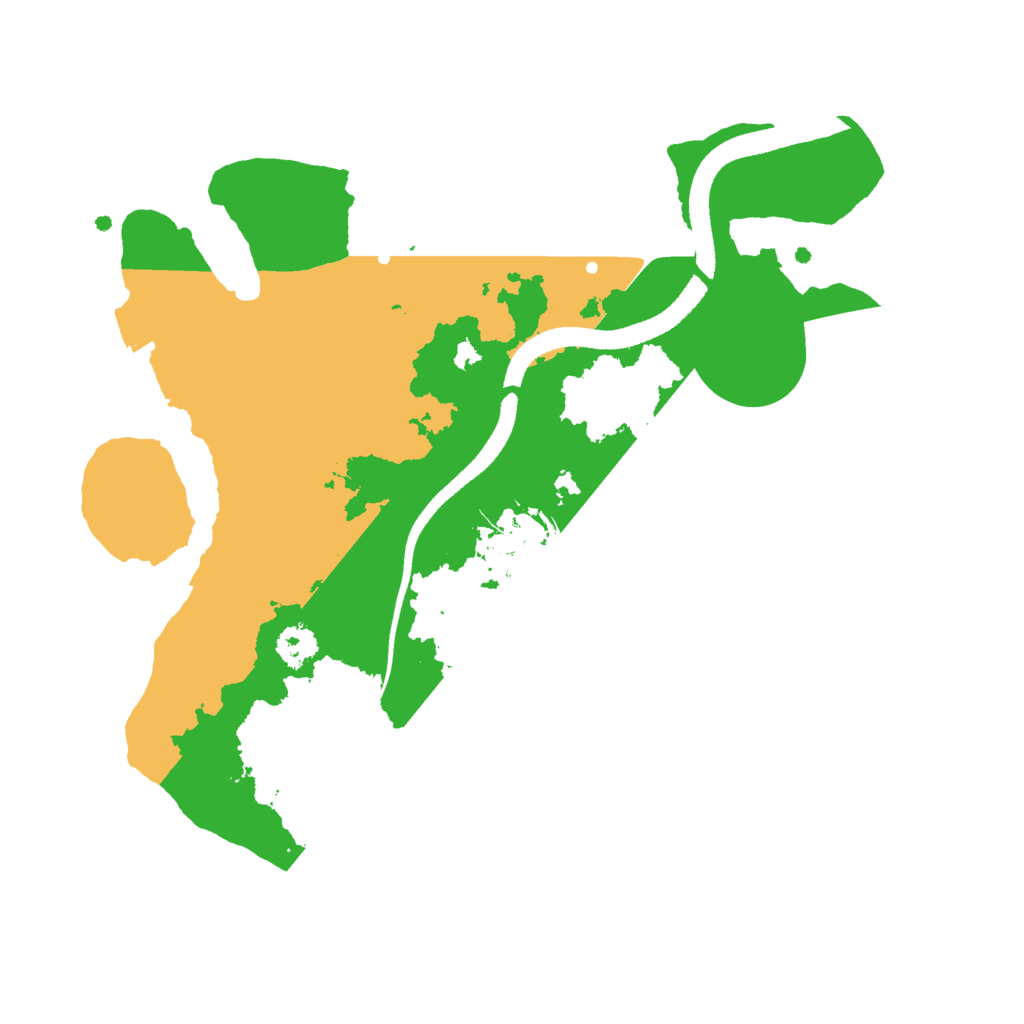 Biome Rust Map: Procedural Map, Size: 2555, Seed: 1421989634