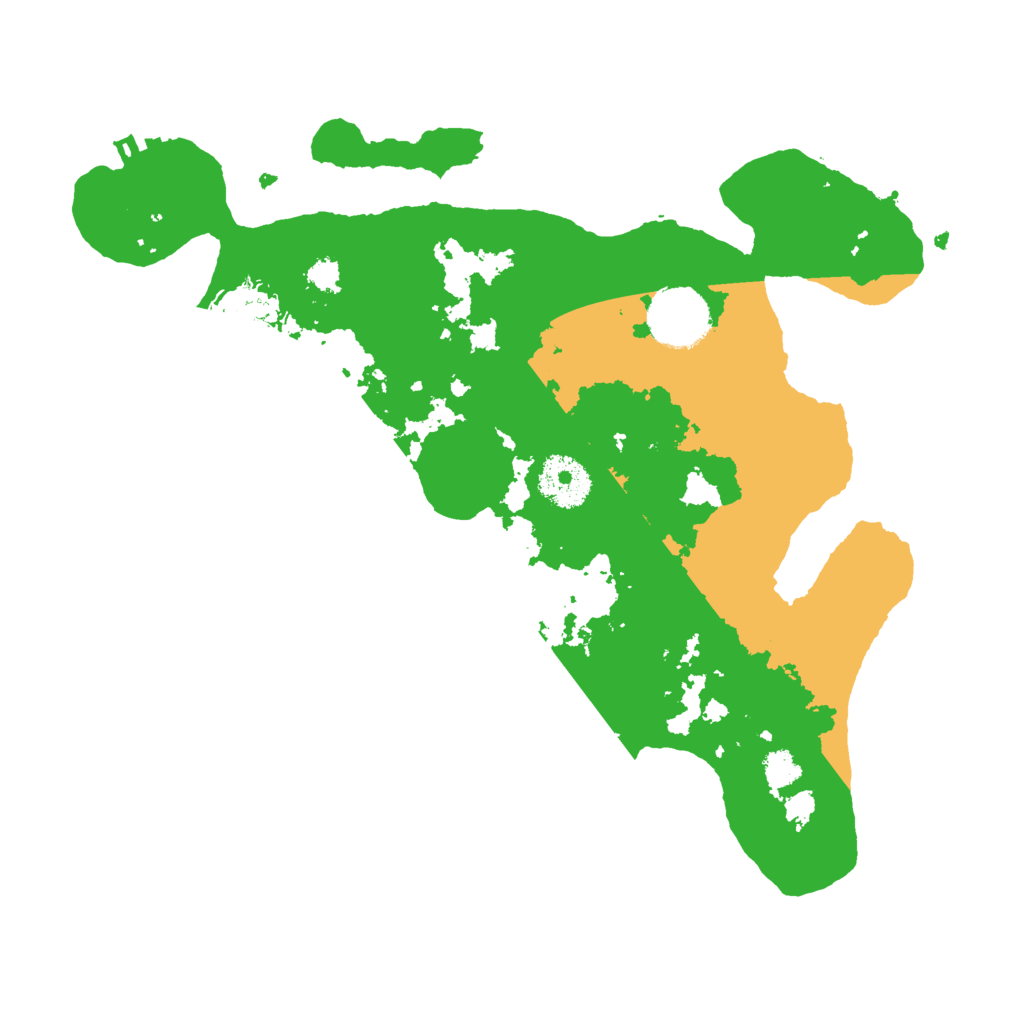 Biome Rust Map: Procedural Map, Size: 3000, Seed: 17845