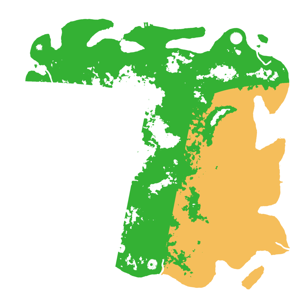 Biome Rust Map: Procedural Map, Size: 4500, Seed: 117423128