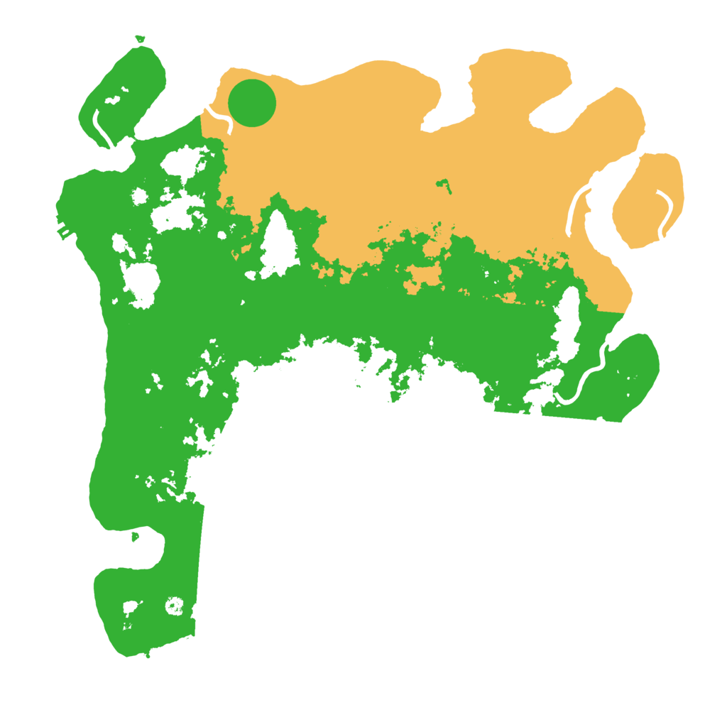 Biome Rust Map: Procedural Map, Size: 4000, Seed: 332029085