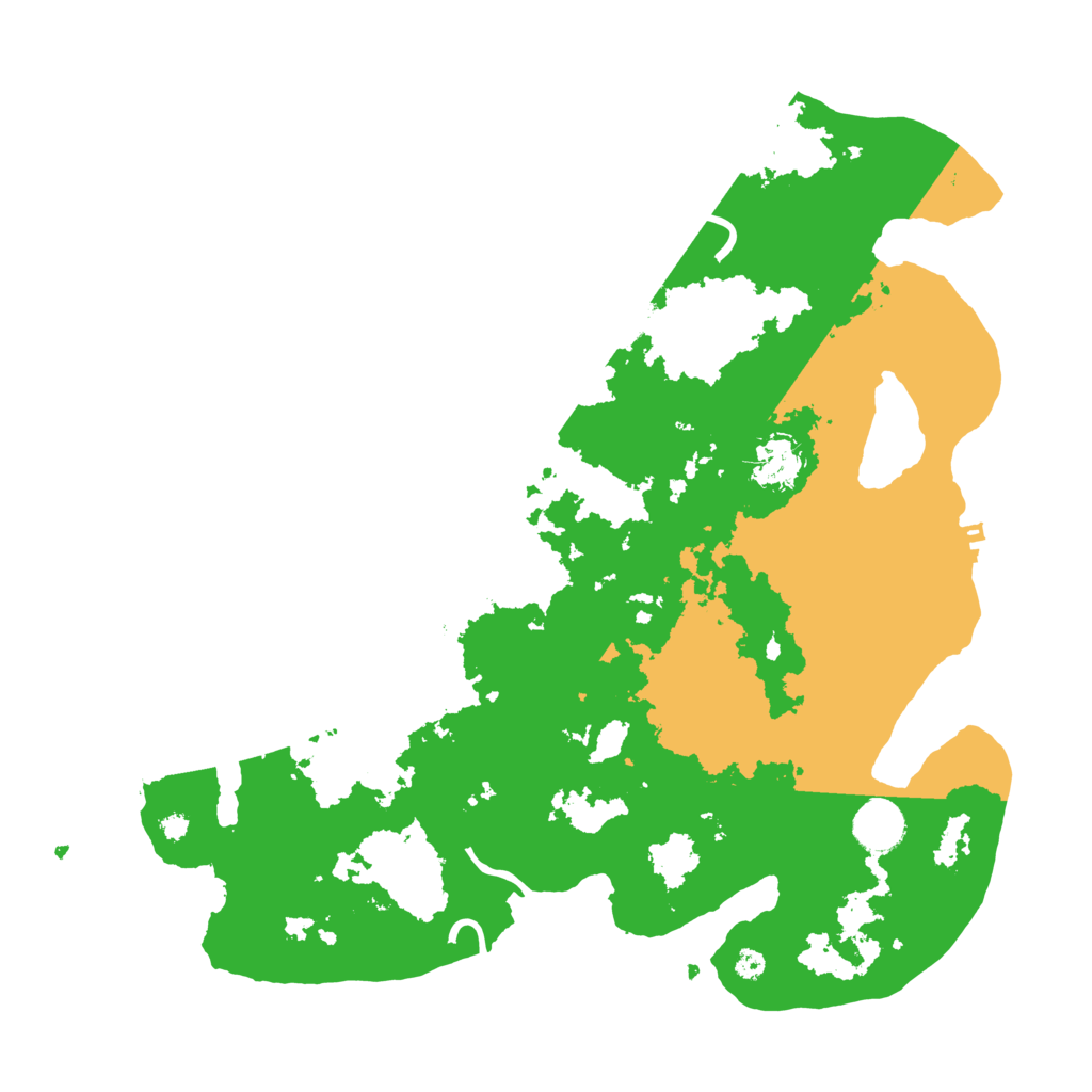 Biome Rust Map: Procedural Map, Size: 3750, Seed: 51134769