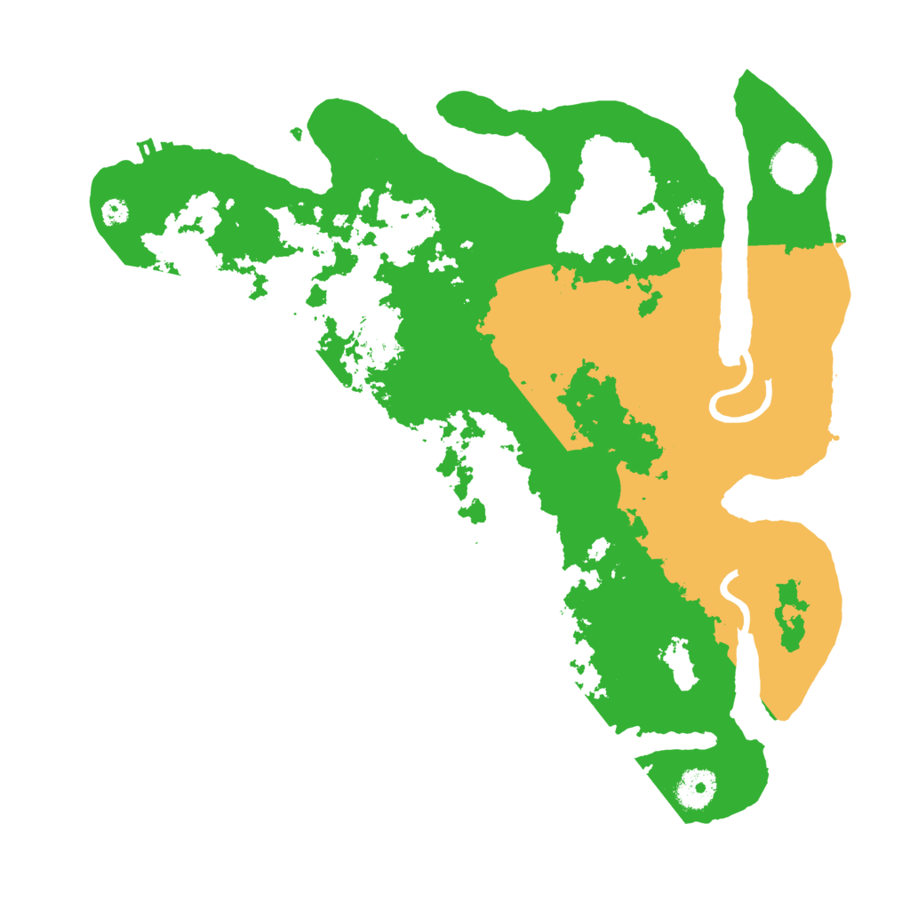 Biome Rust Map: Procedural Map, Size: 3500, Seed: 1252969831