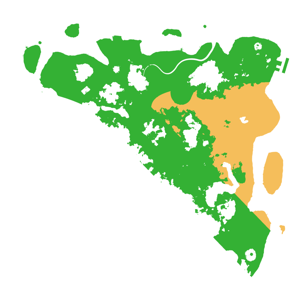 Biome Rust Map: Procedural Map, Size: 4000, Seed: 73480211