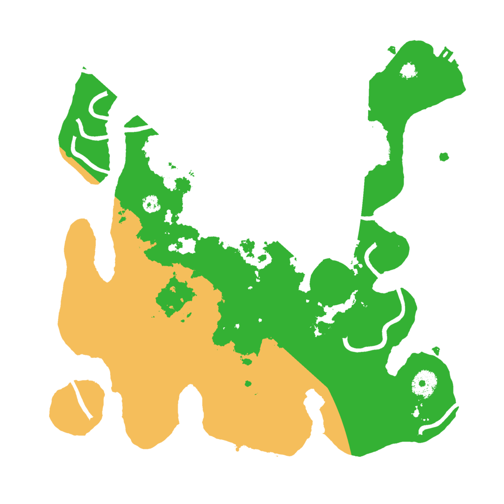 Biome Rust Map: Procedural Map, Size: 3000, Seed: 89746582