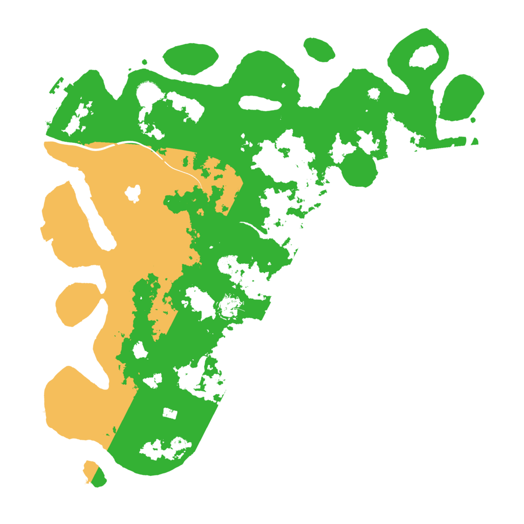 Biome Rust Map: Procedural Map, Size: 4000, Seed: 1389442993