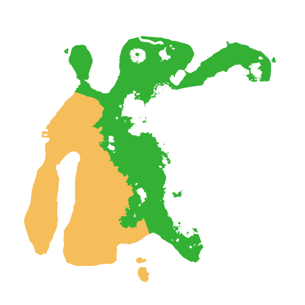 Biome Rust Map: Procedural Map, Size: 3000, Seed: 1836488205