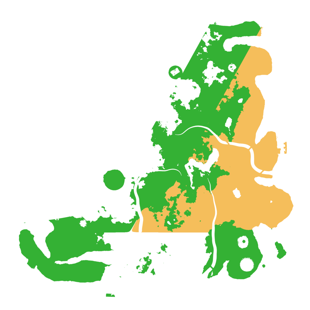 Biome Rust Map: Procedural Map, Size: 4000, Seed: 1259418154