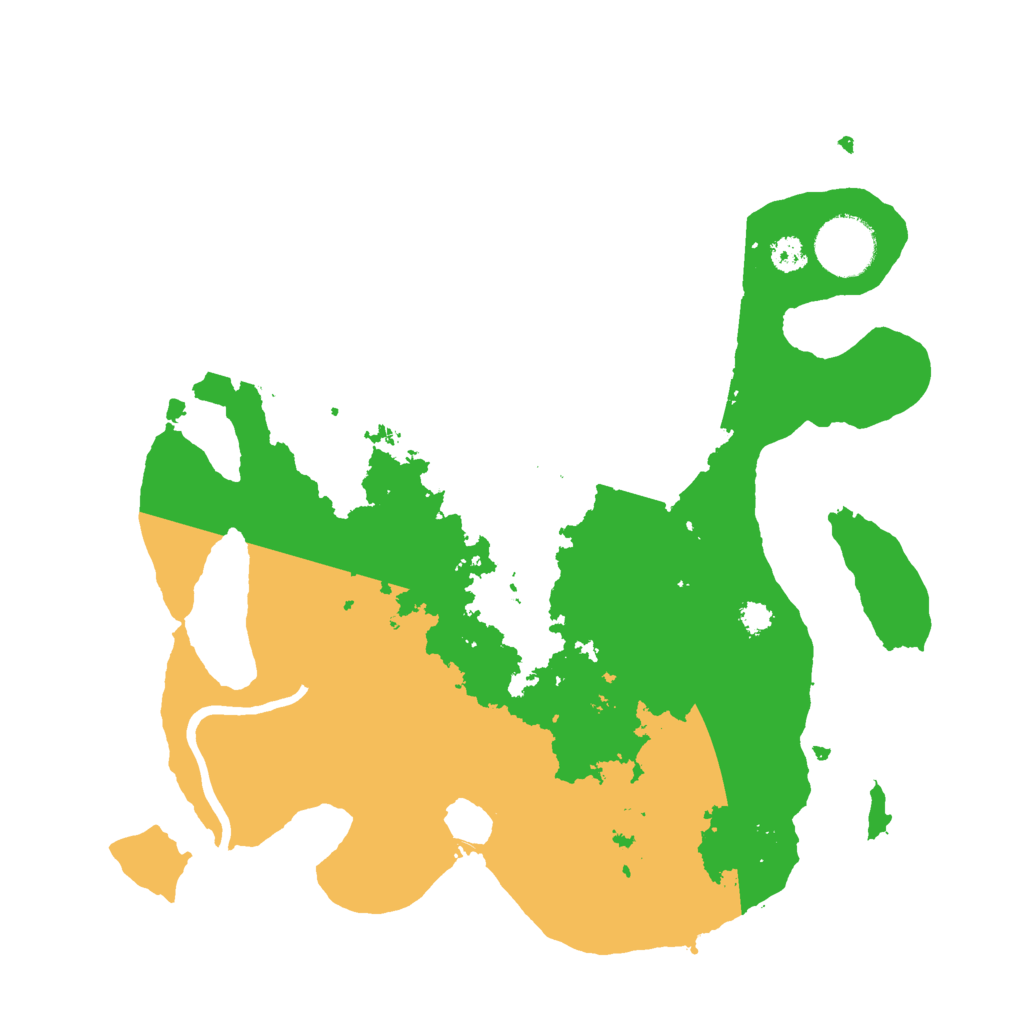 Biome Rust Map: Procedural Map, Size: 3000, Seed: 1026718726