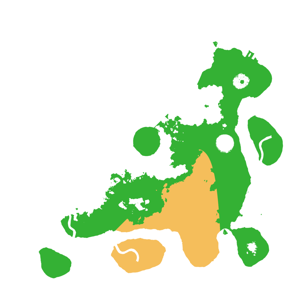 Biome Rust Map: Procedural Map, Size: 3000, Seed: 2145537324