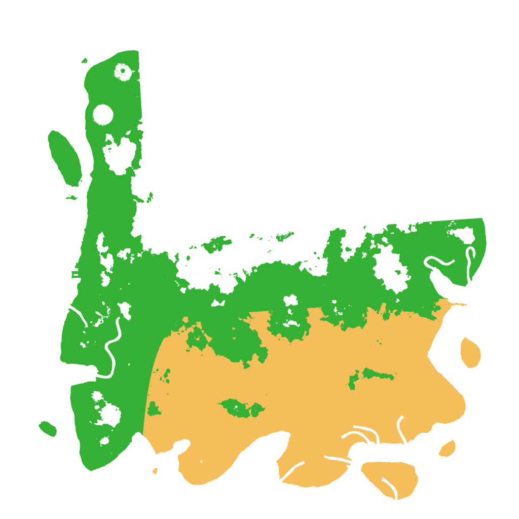 Biome Rust Map: Procedural Map, Size: 4500, Seed: 1423283034