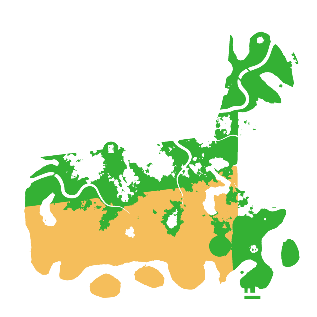 Biome Rust Map: Procedural Map, Size: 4000, Seed: 1964414805