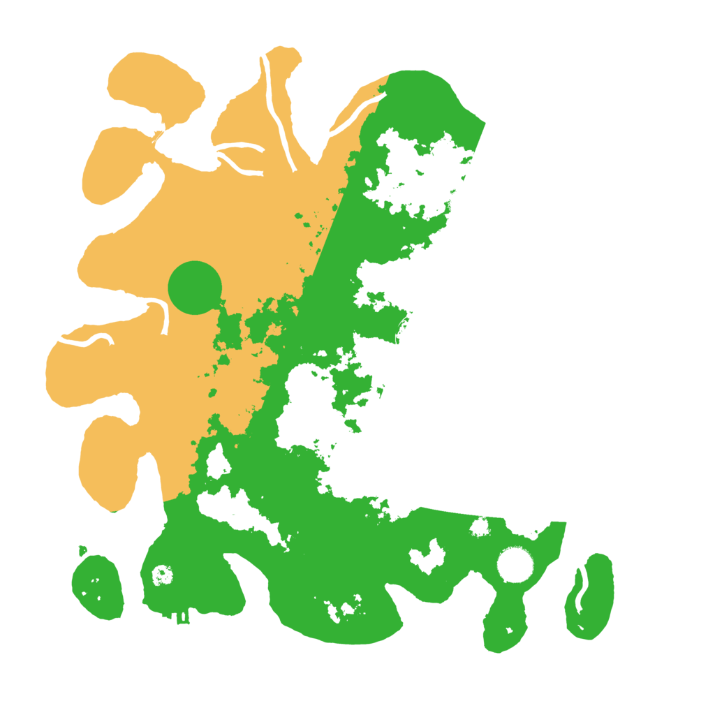 Biome Rust Map: Procedural Map, Size: 3500, Seed: 35262620