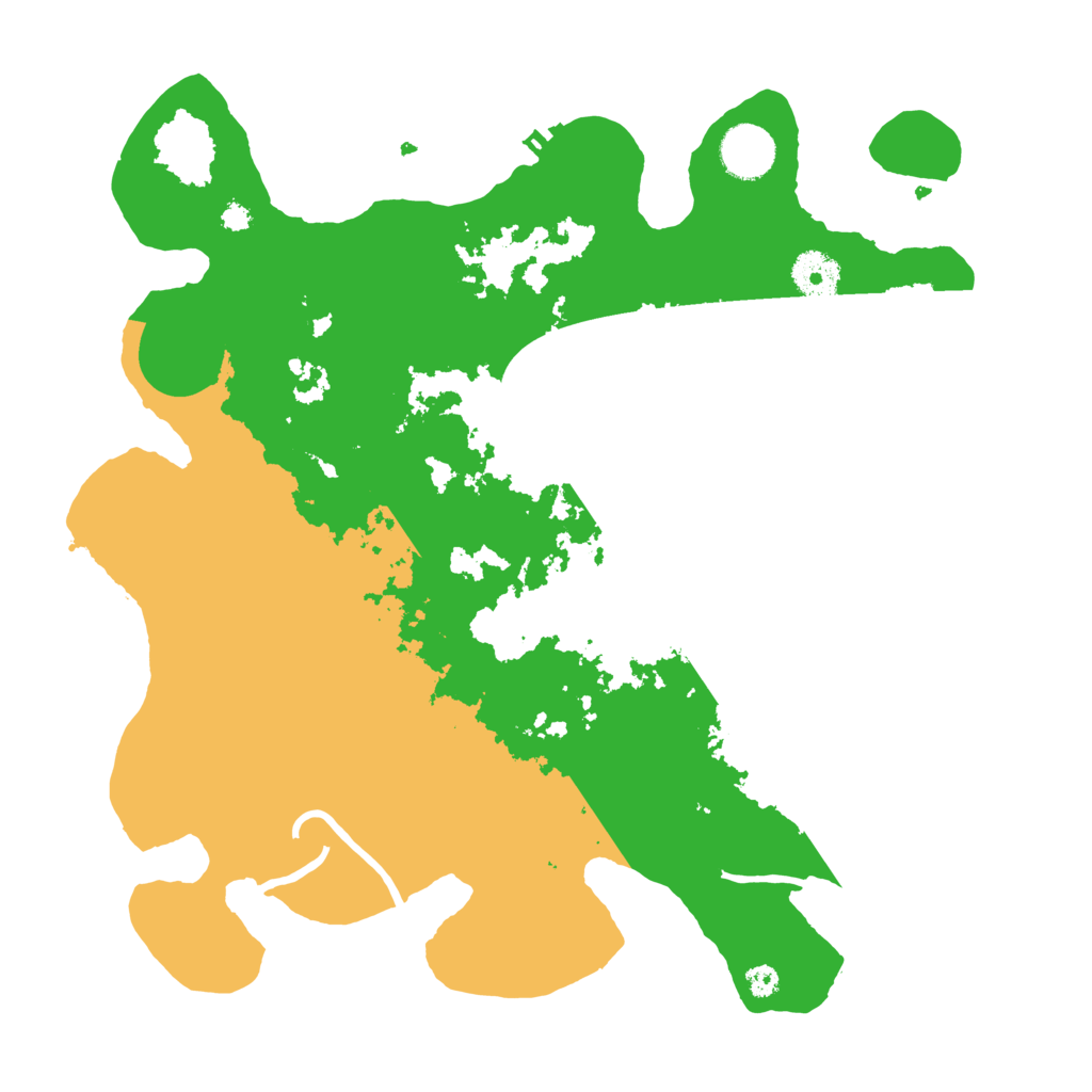 Biome Rust Map: Procedural Map, Size: 3500, Seed: 90972689