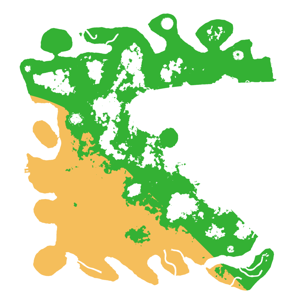 Biome Rust Map: Procedural Map, Size: 4500, Seed: 1073413074