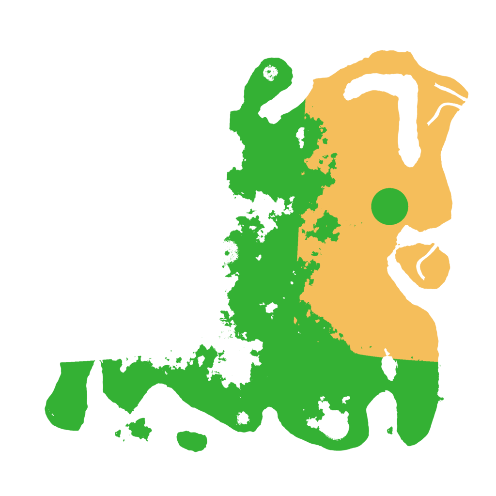 Biome Rust Map: Procedural Map, Size: 3550, Seed: 5065132