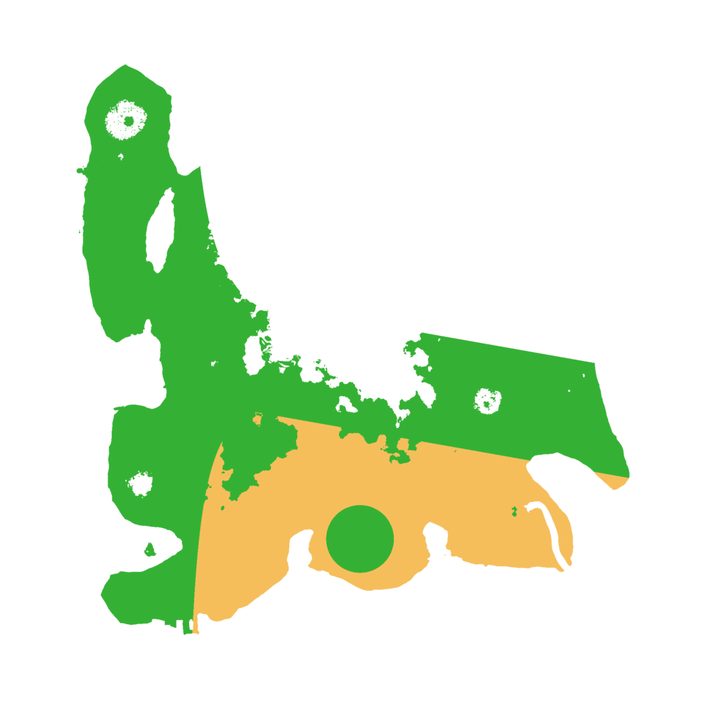 Biome Rust Map: Procedural Map, Size: 2800, Seed: 6969420