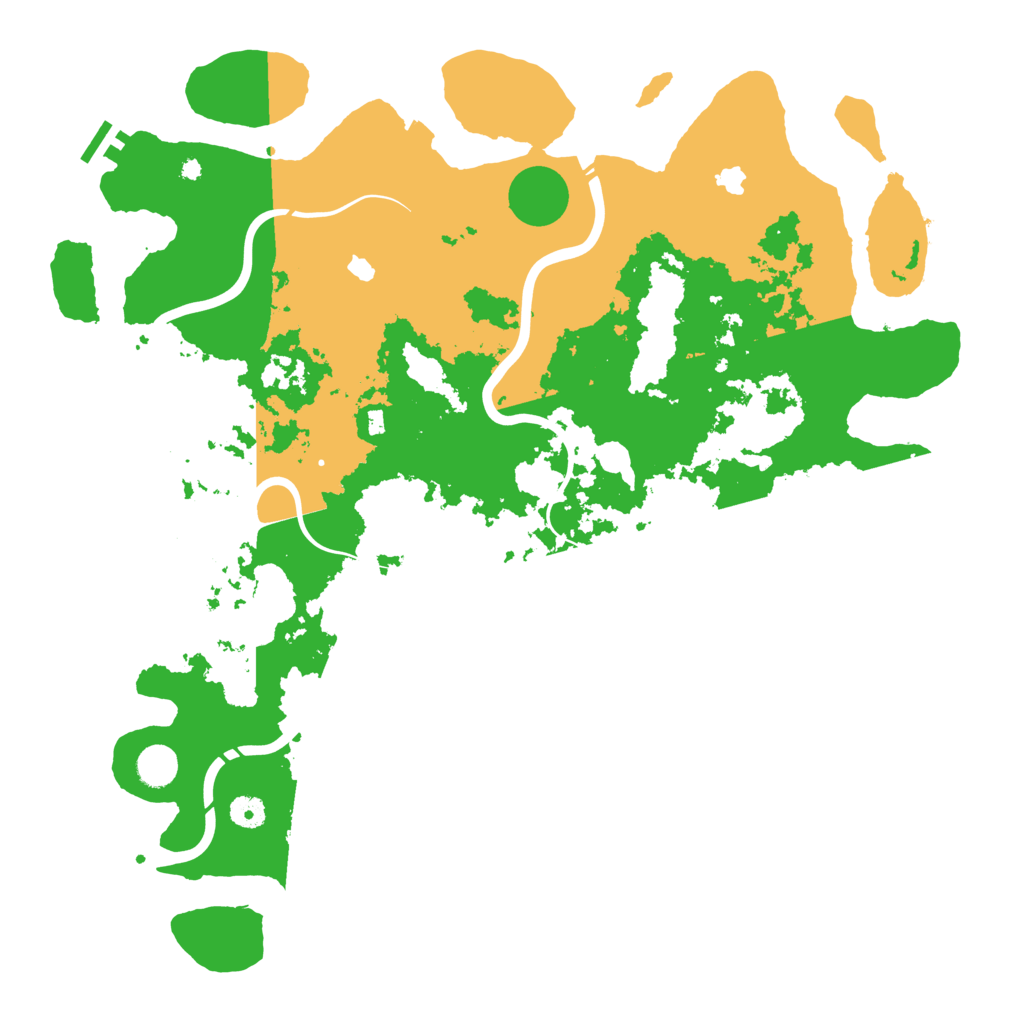 Biome Rust Map: Procedural Map, Size: 4500, Seed: 512724149