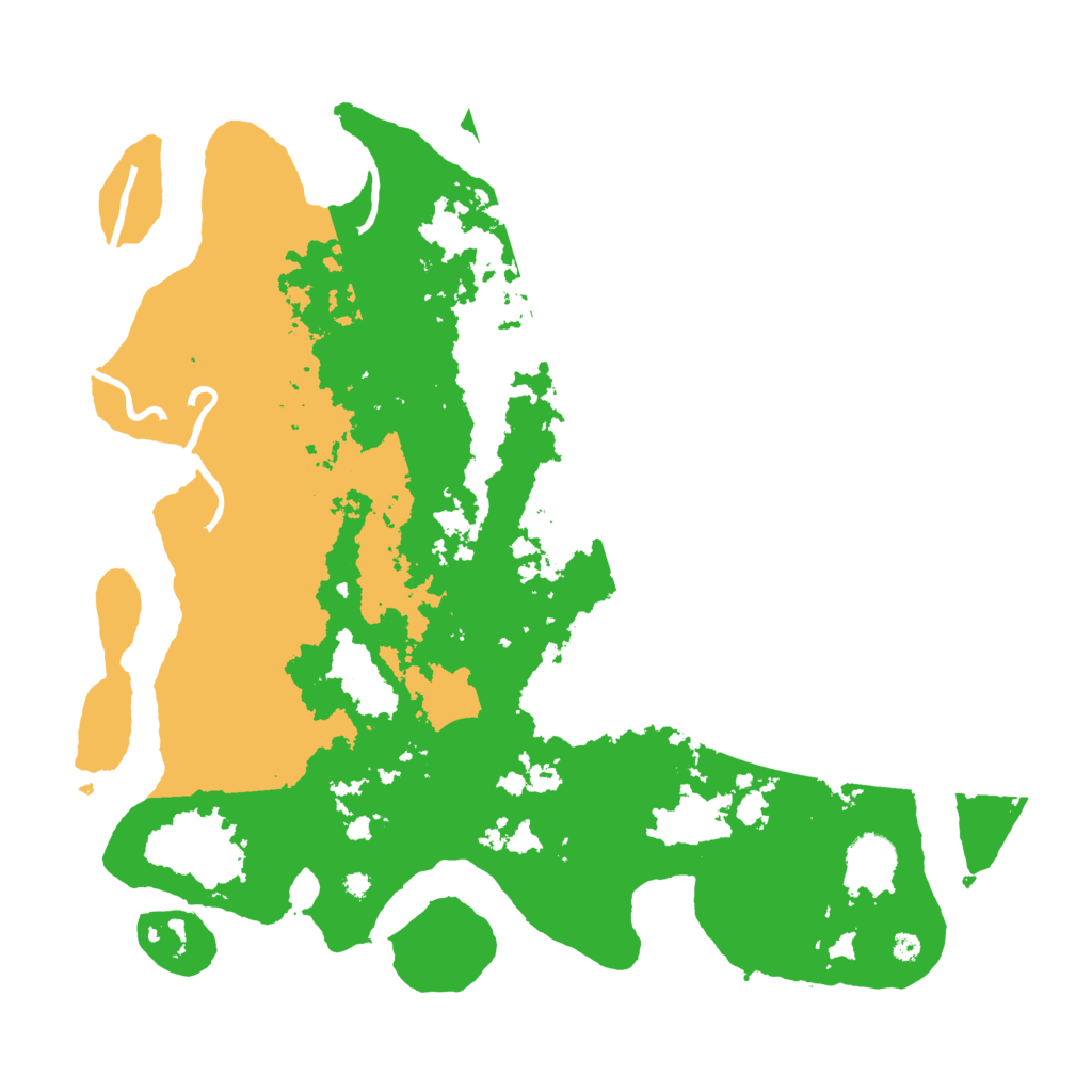 Biome Rust Map: Procedural Map, Size: 4000, Seed: 4193080