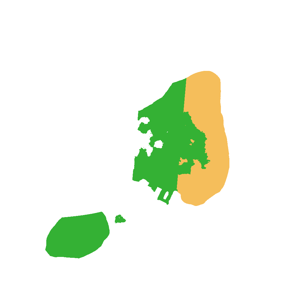 Biome Rust Map: Procedural Map, Size: 1500, Seed: 397929626