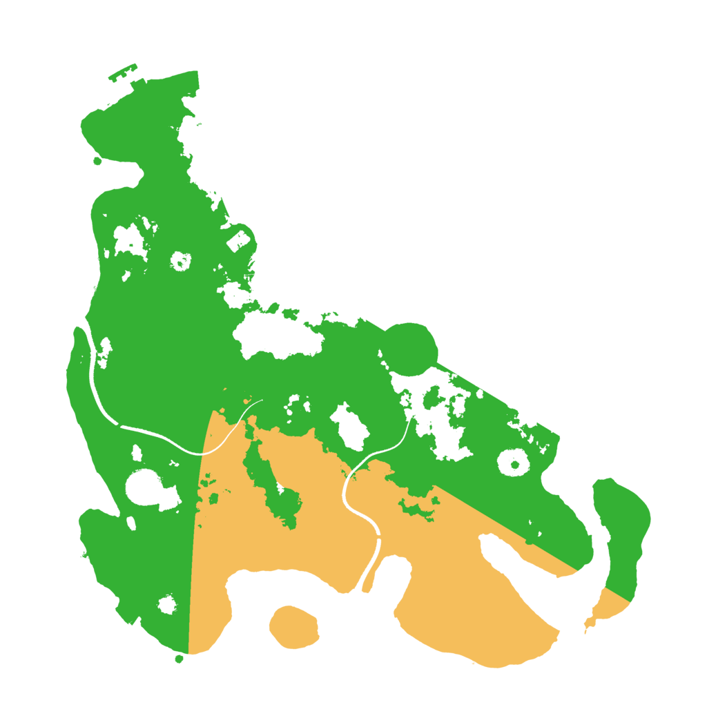 Biome Rust Map: Procedural Map, Size: 3500, Seed: 1724636855