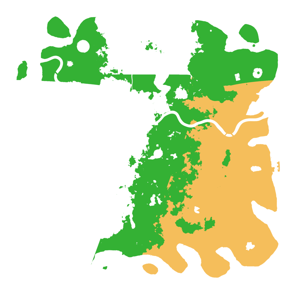 Biome Rust Map: Procedural Map, Size: 4500, Seed: 1910628750