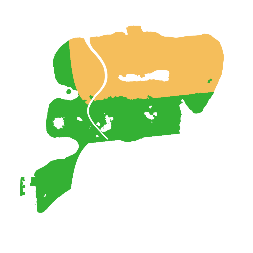 Biome Rust Map: Procedural Map, Size: 2000, Seed: 9782471