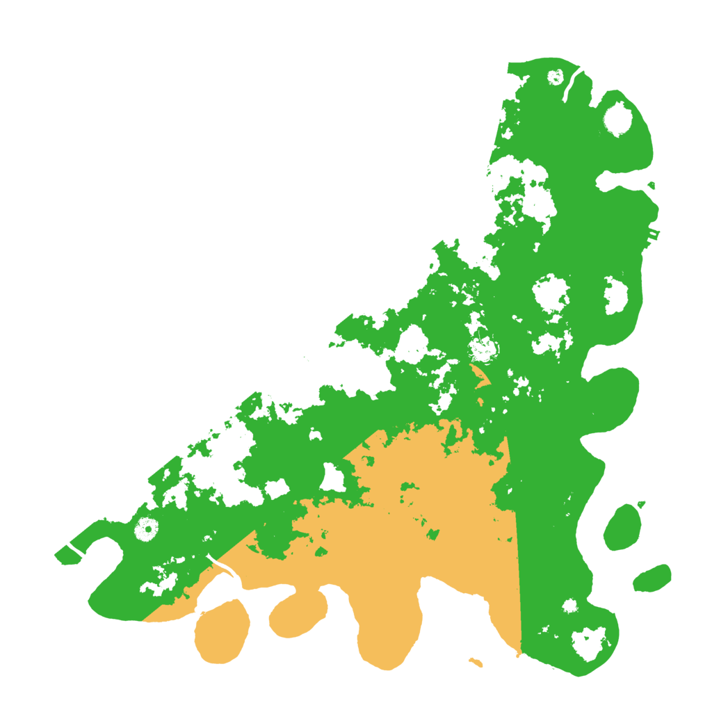 Biome Rust Map: Procedural Map, Size: 4500, Seed: 10179615