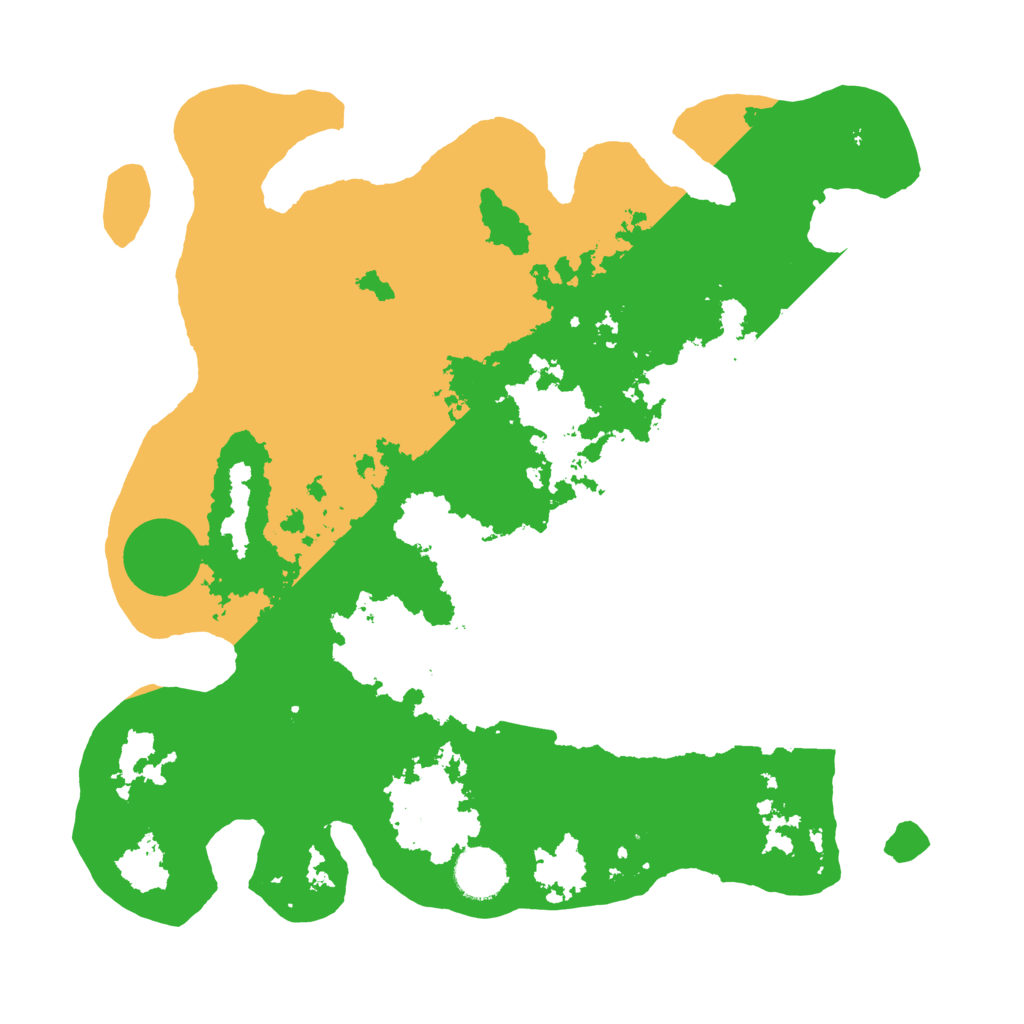 Biome Rust Map: Barren, Size: 3500, Seed: 852067020