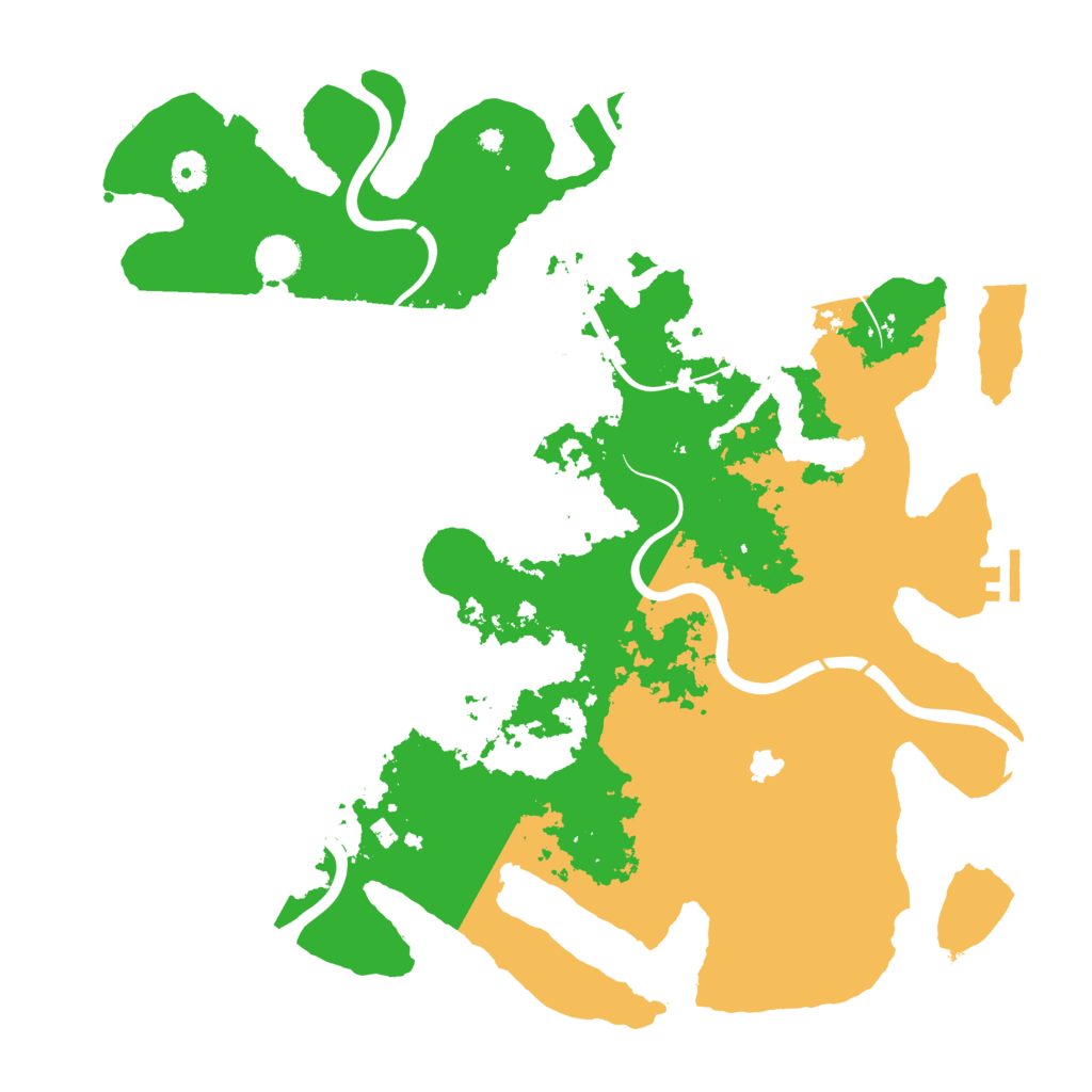 Biome Rust Map: Procedural Map, Size: 4250, Seed: 170025283