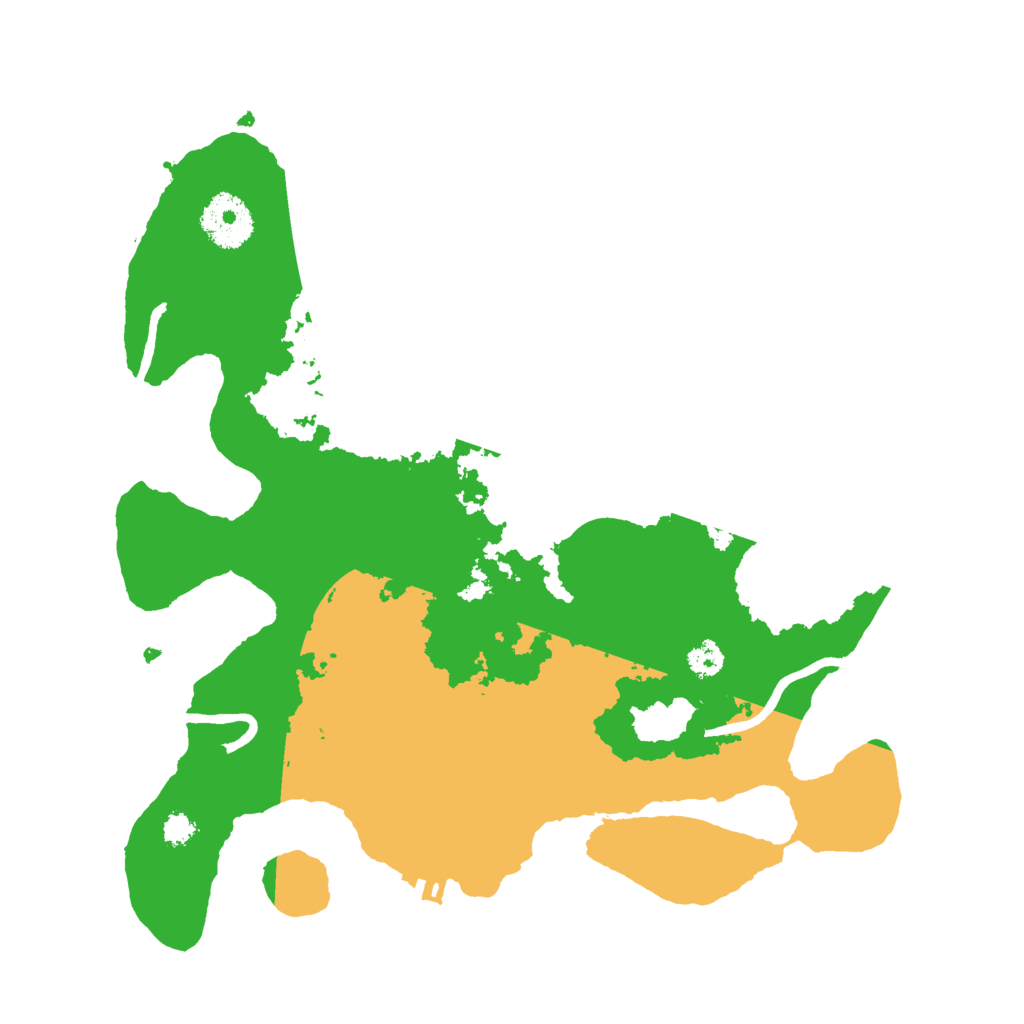 Biome Rust Map: Procedural Map, Size: 3000, Seed: 24826