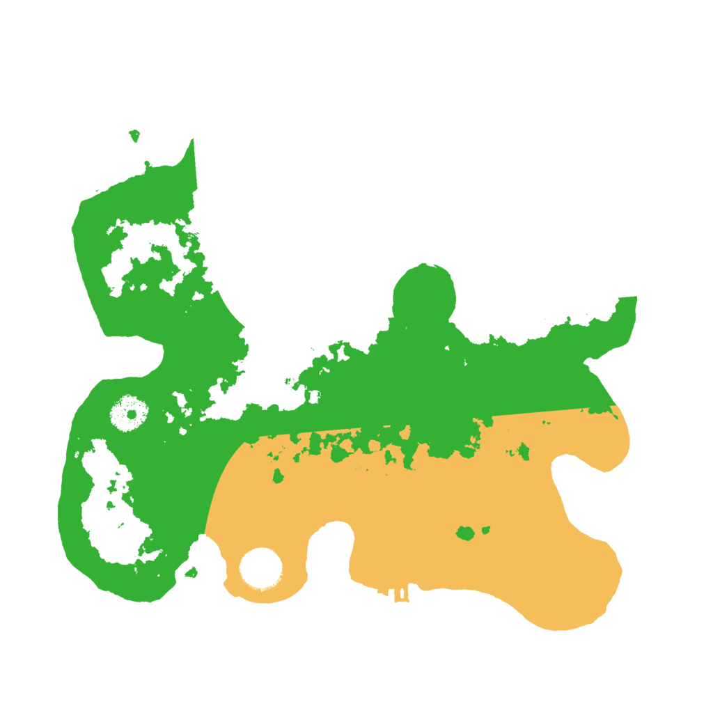 Biome Rust Map: Procedural Map, Size: 3000, Seed: 943393147