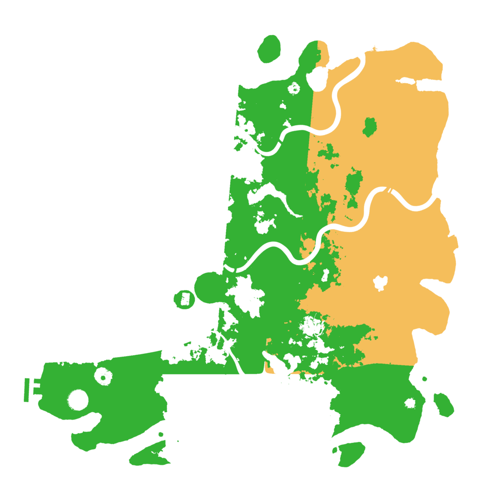 Biome Rust Map: Procedural Map, Size: 4250, Seed: 838505598