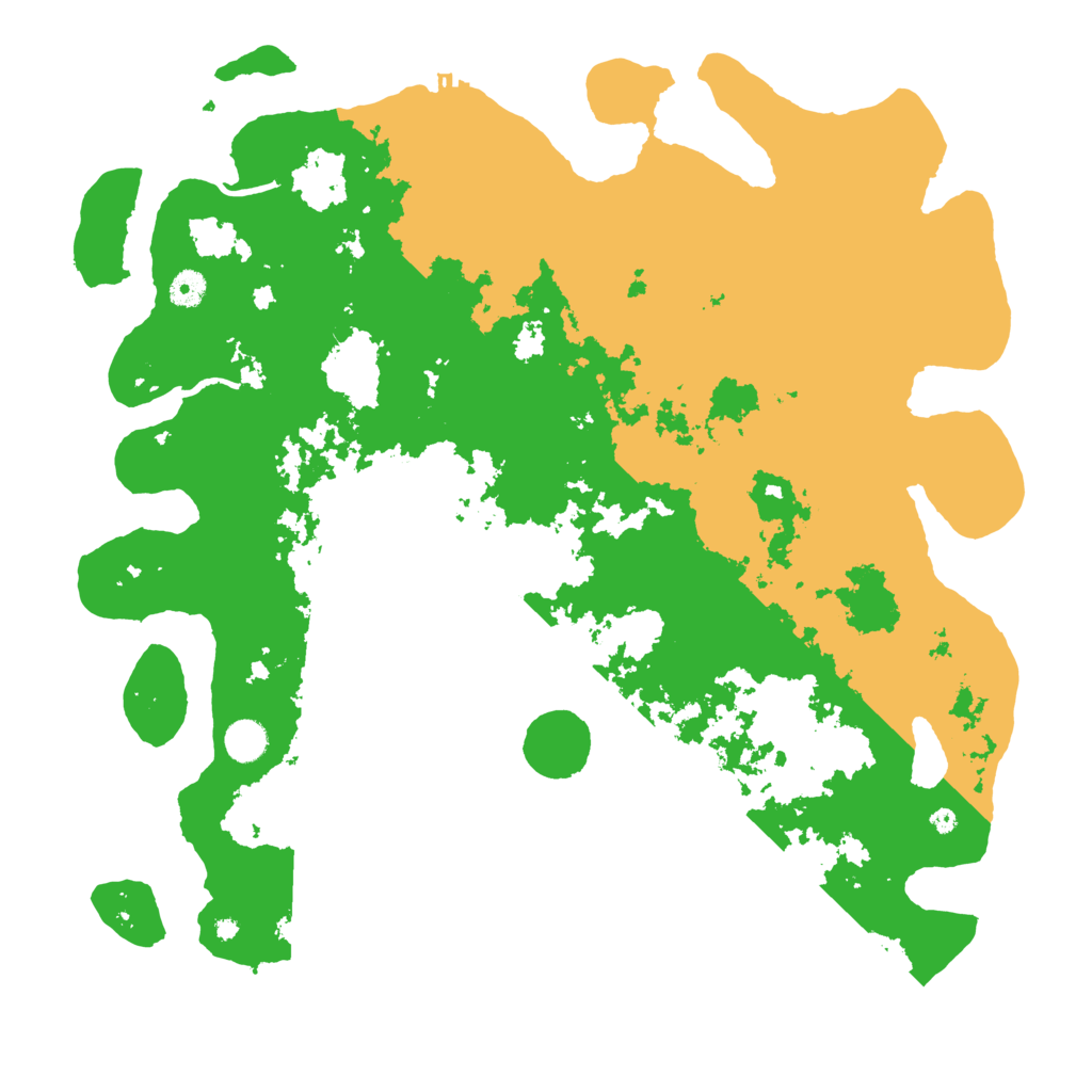 Biome Rust Map: Procedural Map, Size: 4500, Seed: 1141982059
