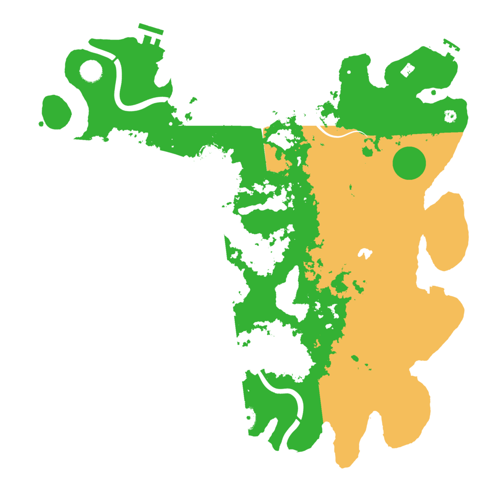 Biome Rust Map: Procedural Map, Size: 4000, Seed: 4428875