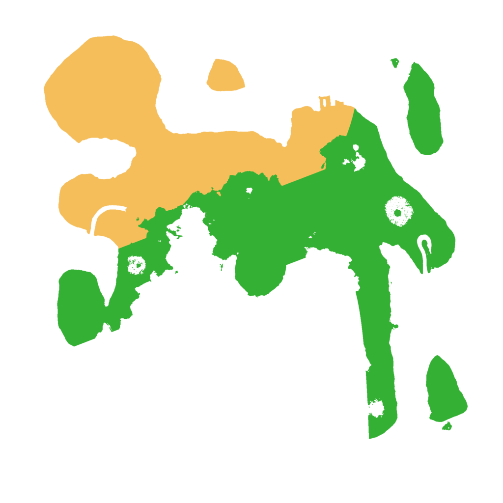 Biome Rust Map: Procedural Map, Size: 2750, Seed: 17434