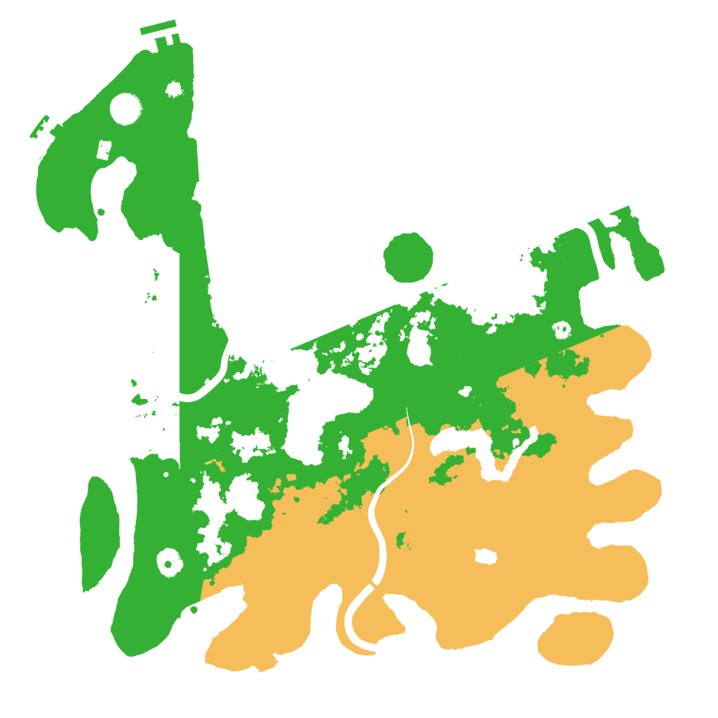 Biome Rust Map: Procedural Map, Size: 4000, Seed: 126014054