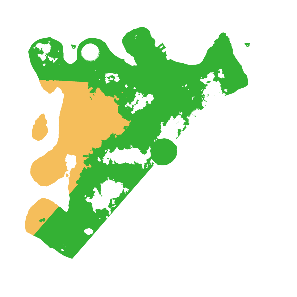 Biome Rust Map: Procedural Map, Size: 3000, Seed: 1991416030