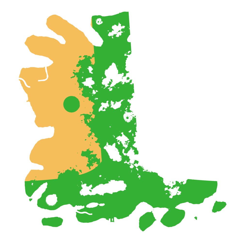 Biome Rust Map: Procedural Map, Size: 4000, Seed: 5234123