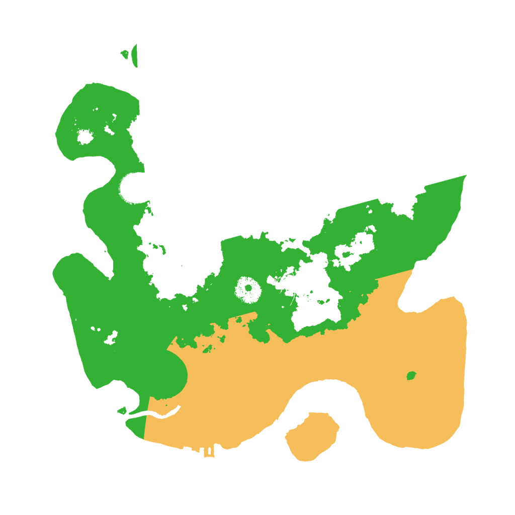 Biome Rust Map: Procedural Map, Size: 3000, Seed: 529108666