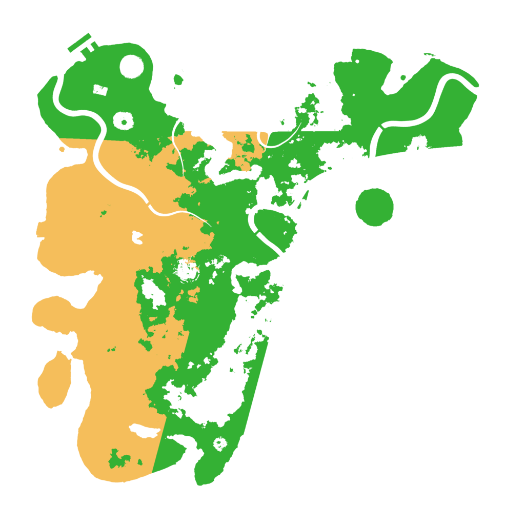 Biome Rust Map: Procedural Map, Size: 4000, Seed: 583921